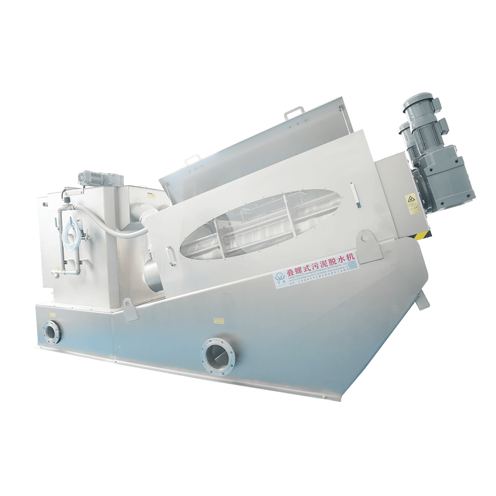 Screw Press Livestock Sludge Dewatering Machine QXDL-402